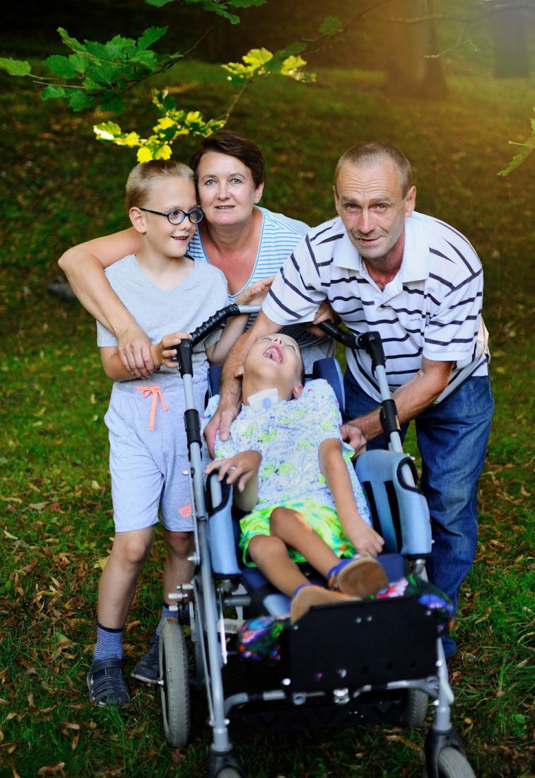 Bracia bliźniacy Hubert i Kamil