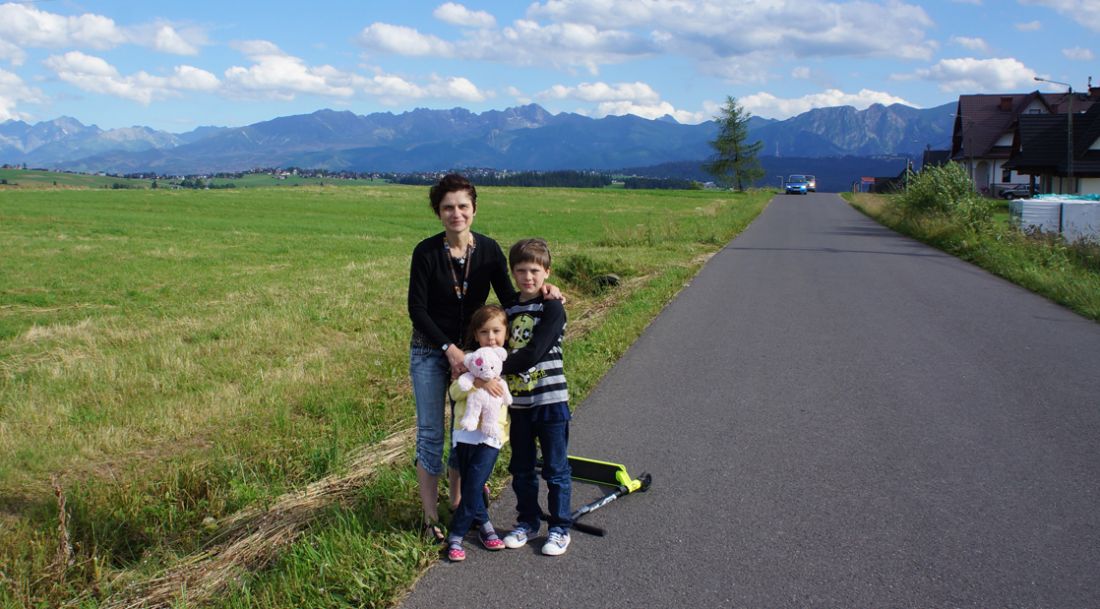 Dla Edyty z dziećmi