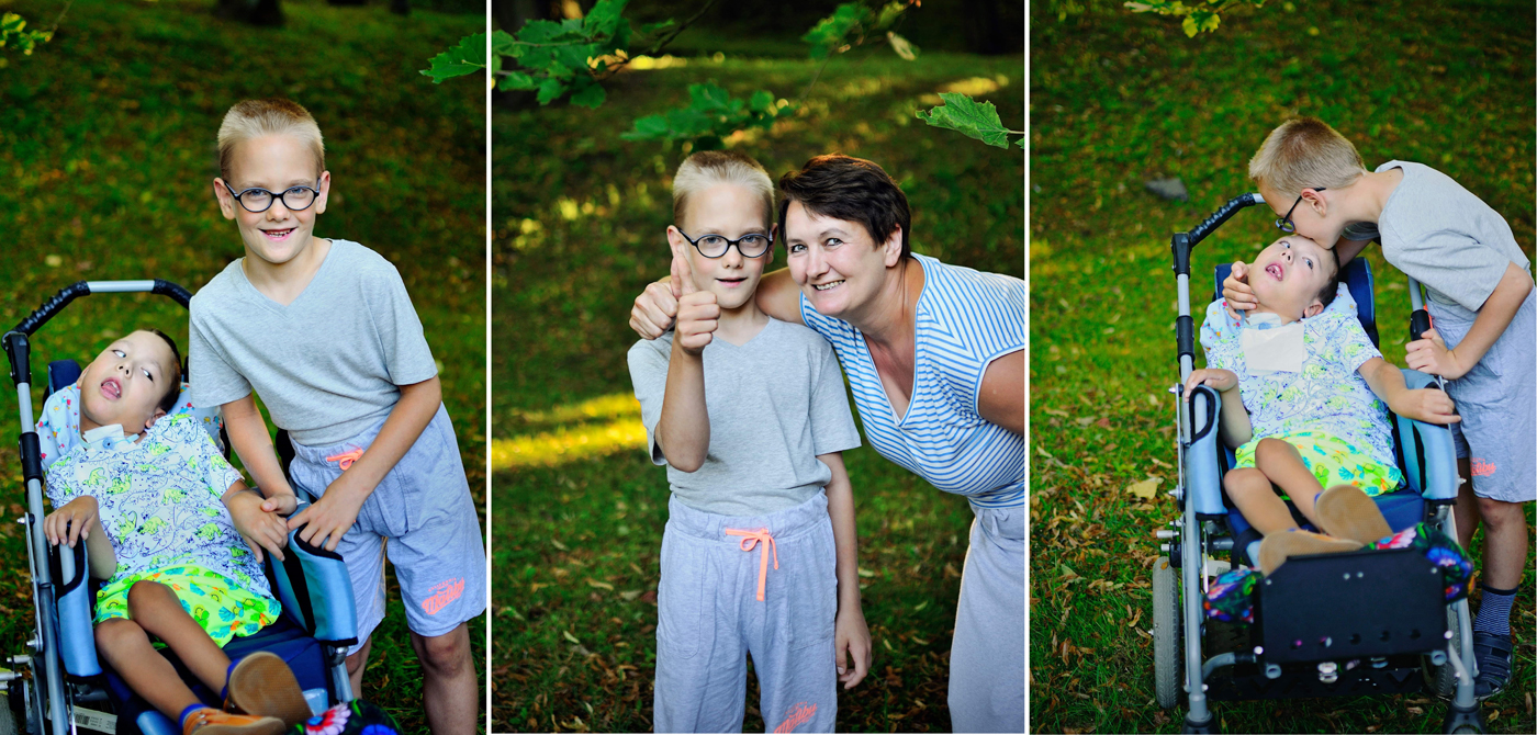 kamil i hubert z mama 1