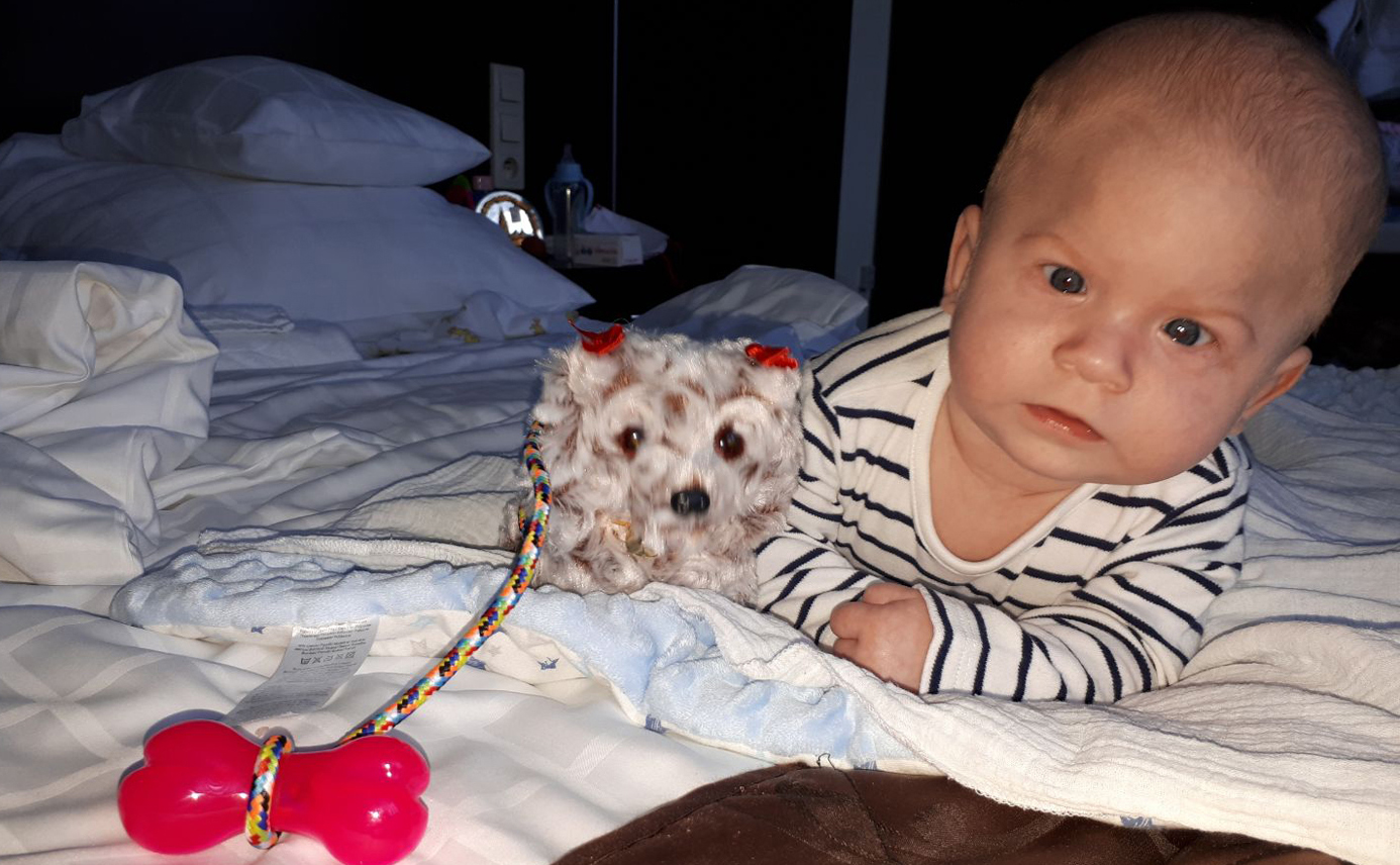 (zdjęcie kilkumiesięcznego Arturka)